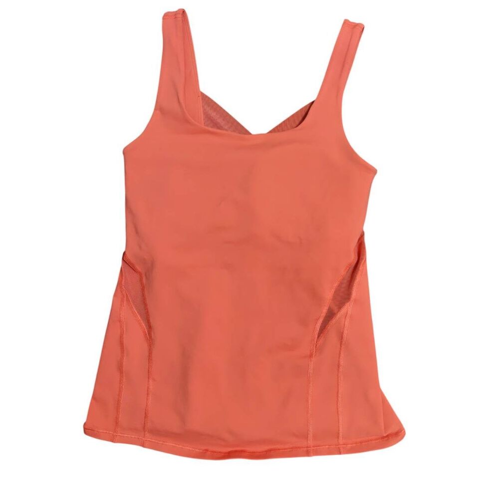 LULULEMON ATHLETICA Rise And Flow Tank In Cod Red Size 4 - Picture 5 of 5
